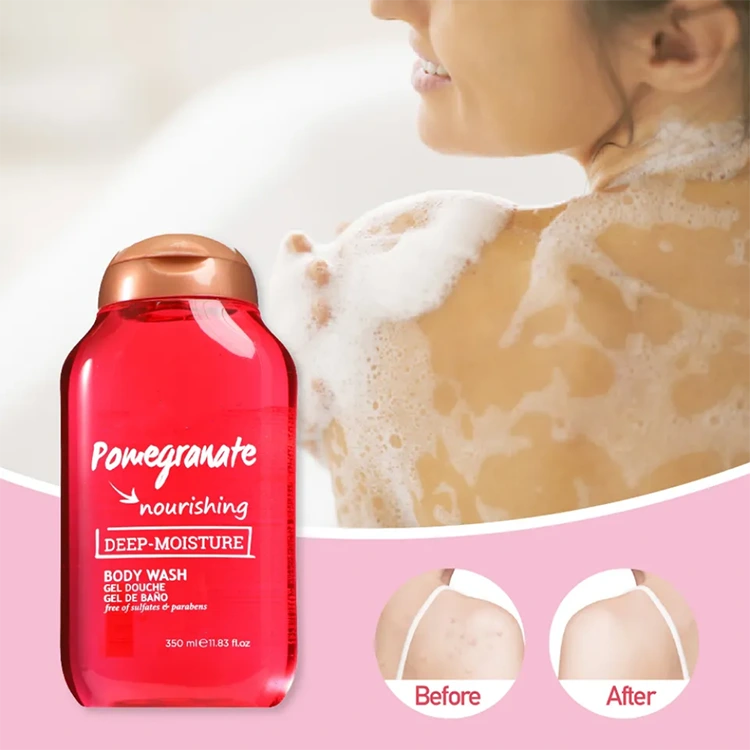 Ginger at Pomegranate Nourishing Deep-Moisture Body Wash