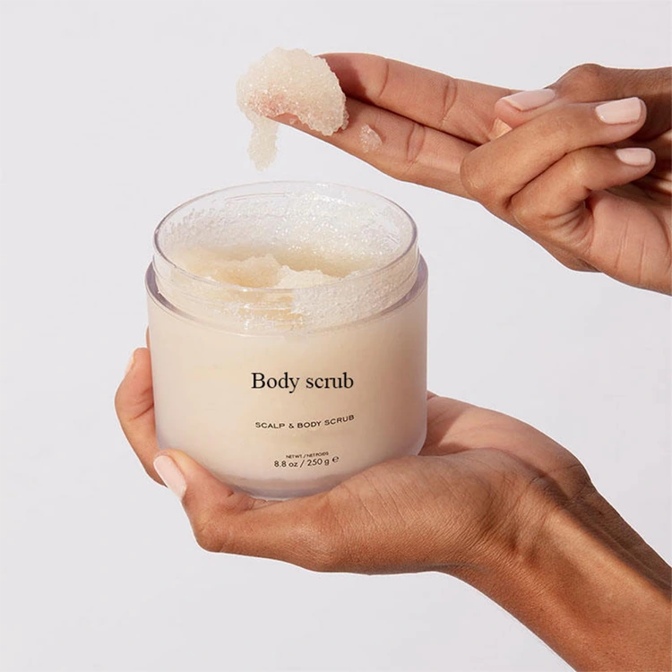 Likas na exfoliating scrub