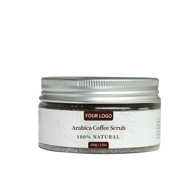 Salt cream shea body scrub